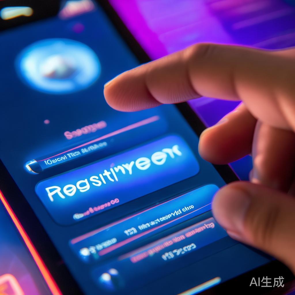 注册账号：打开app后，点击注册按钮，填写真实资料