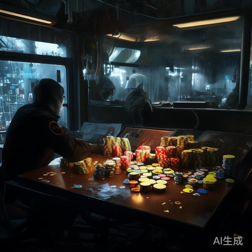 公安部门追查外围赌球行为的综合方法与实务解析 外围赌球通常通过地下平台或网络渠道进行,具有高度隐